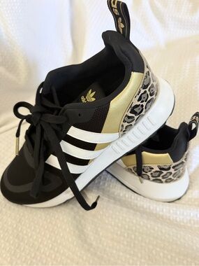Adidas Originals Multix Black Leopard Gold Women Size 10 Brand New!